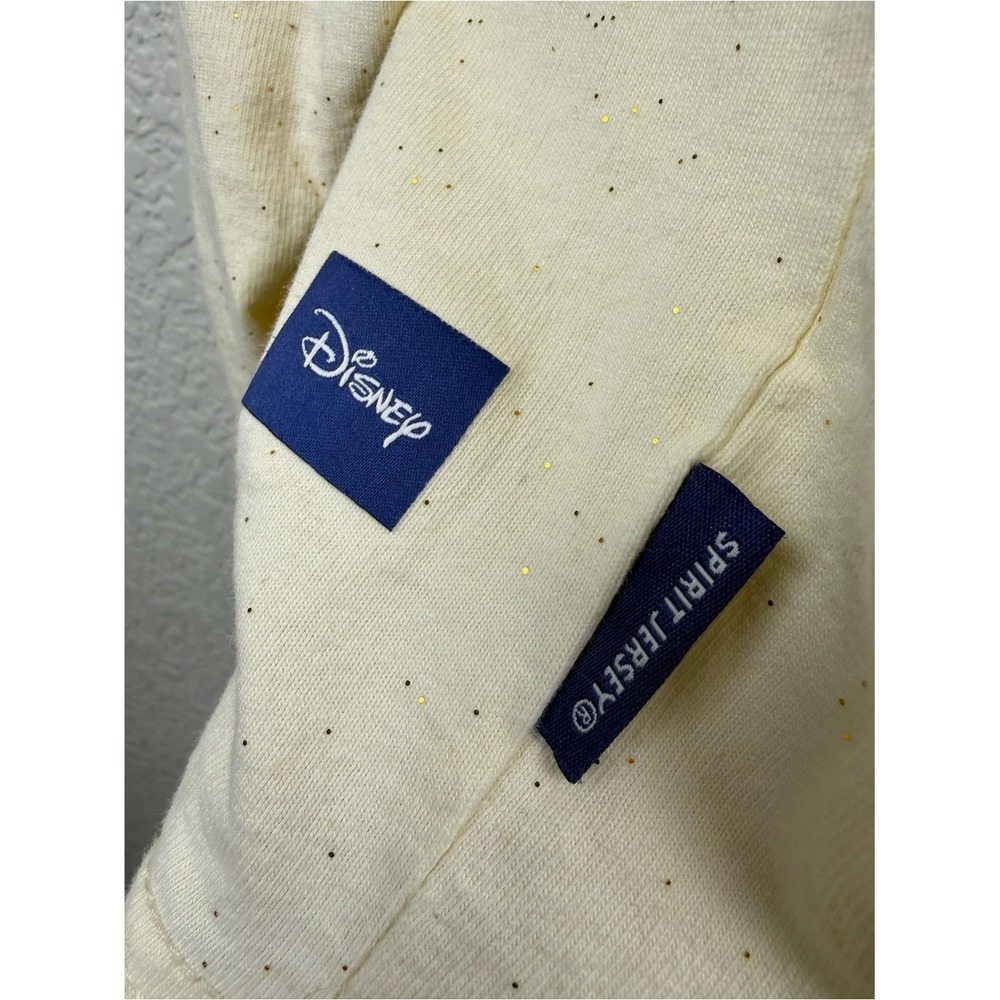 Disneyland Resort Spirit Jersey | Gold Pixie Dust Castle | Size L - Picture 5 of 7